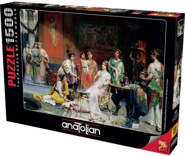 Puzzle Anatolian din 1500 de piese - Pregătirile doamnei la Roma
