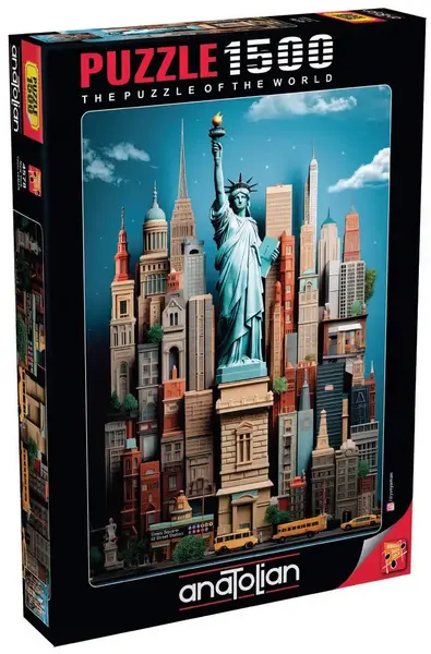 Puzzle Anatolian din 1500 piese - New York