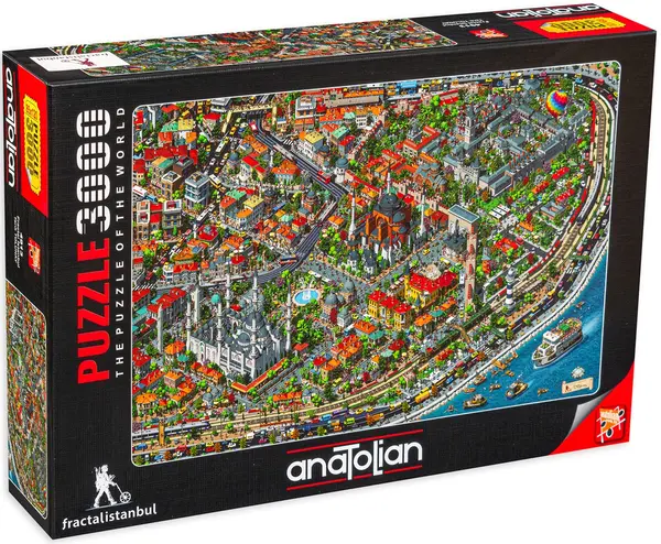 Puzzle Anatolian din 3000 de piese - O privire spre Istanbul