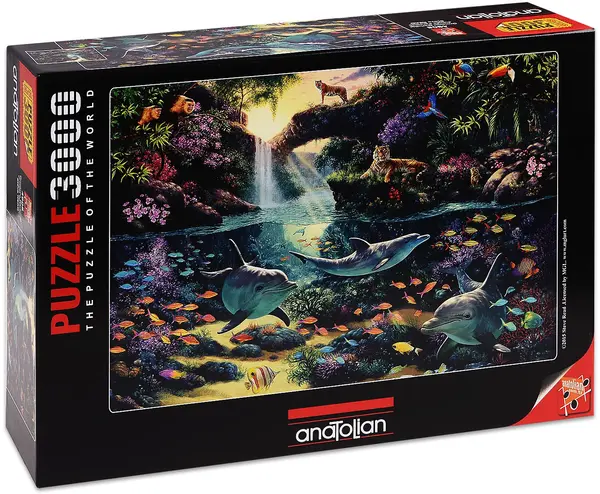 Puzzle Anatolian din 3000 de piese - Paradis fabulos, Steve Read