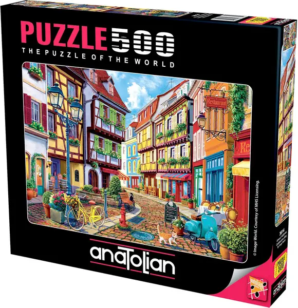 Puzzle Anatolian din 500 de piese - Cobblestone Alley