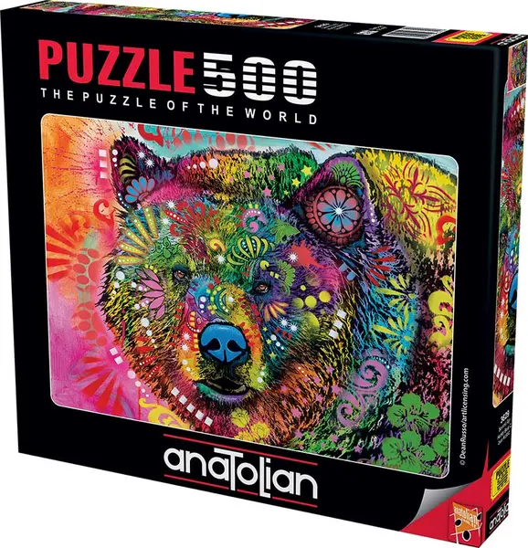 Puzzle Anatolian din 500 de piese - Hunky Bear