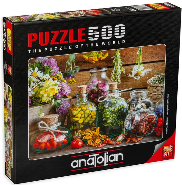 Puzzle Anatolian din 500 de piese - Plante