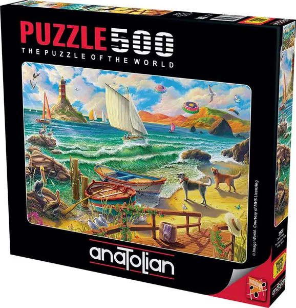 Puzzle Anatolian din 500 de piese - Seaside View