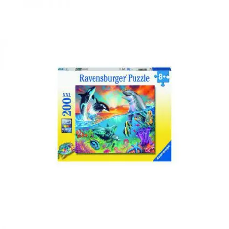 PUZZLE ANIMALE DIN OCEAN, 200 PIESE
