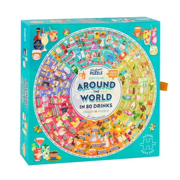 Puzzle - Around the world in 80 drinks | Professor Puzzle