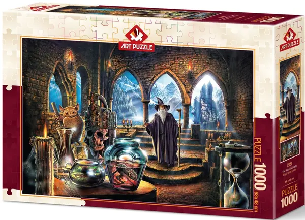 Puzzle Art Puzzle din 1000 de piese - Castelul vrăjitorului