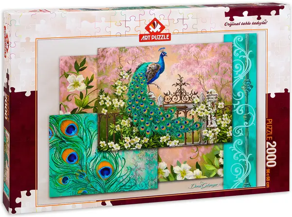 Puzzle Art Puzzle din 2000 de piese - Comoara gradinii, Dona Gelsinger