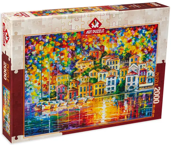Puzzle Art Puzzle din 2000 de piese - Port colorat