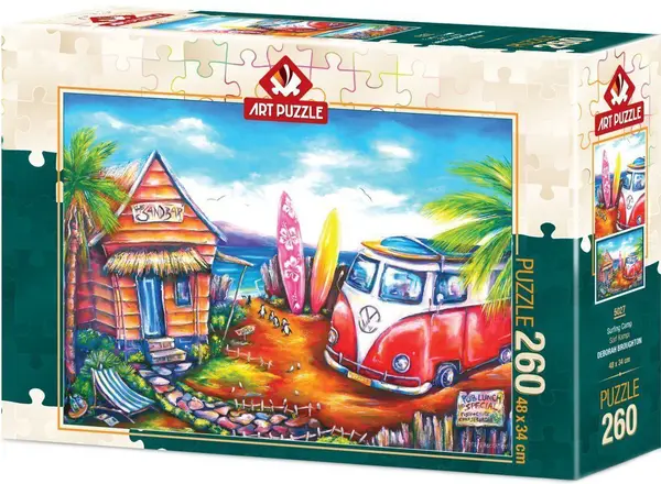 Puzzle Art Puzzle din 260 de piese - Surfing Camp