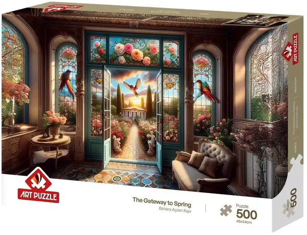 Puzzle Art Puzzle din 500 piese - Drumul spre primăvară