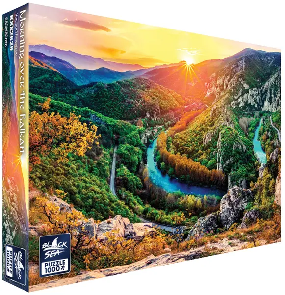 Puzzle Black Sea din 1000 de piese - Dimineața deasupra Balcanilor