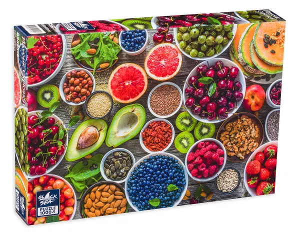 Puzzle Black Sea din 1000 de piese - Explozie de arome