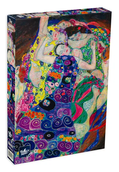 Puzzle Black Sea din 1000 de piese - Fecioara, Gustav Klimt