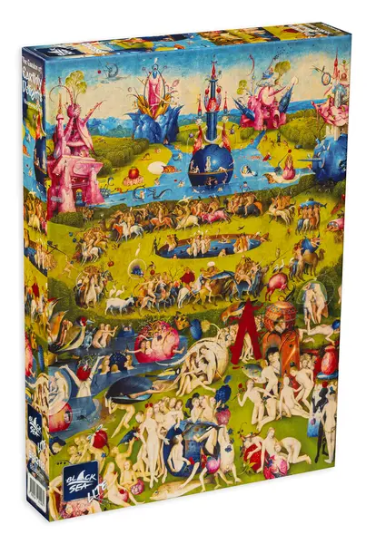 Puzzle Black Sea din 1000 de piese - Gradina placerilor pamantesti, Jerome Bosch