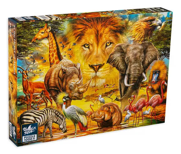 Puzzle Black Sea din 1000 de piese - In inima Africii, Ciro Marchetti