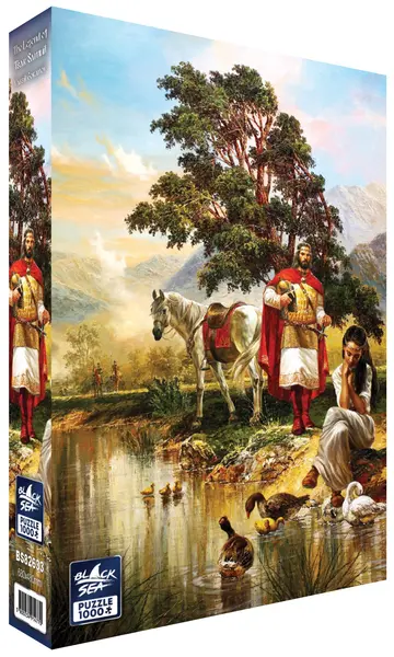 Puzzle Black Sea din 1000 de piese - Legend of Tsar Samuil, Vasil Goranov