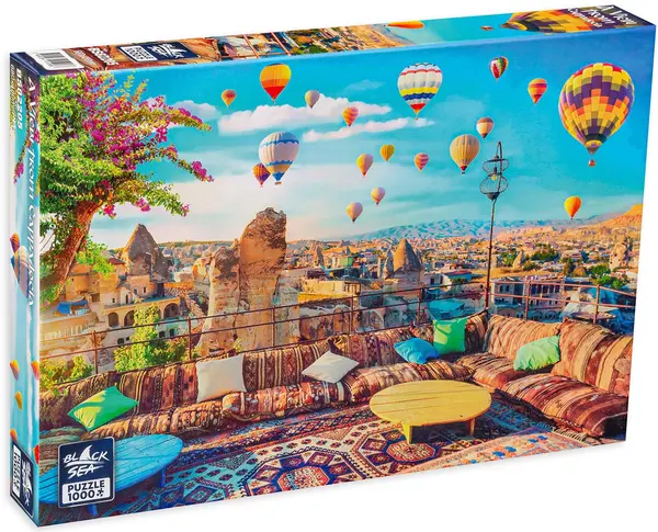 Puzzle Black Sea din 1000 de piese - Vedere din Cappadocia