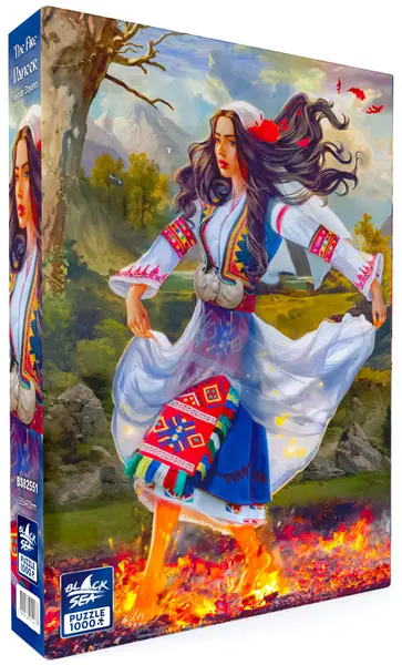 Puzzle Black Sea din 1000 piese - Nestinarkă
