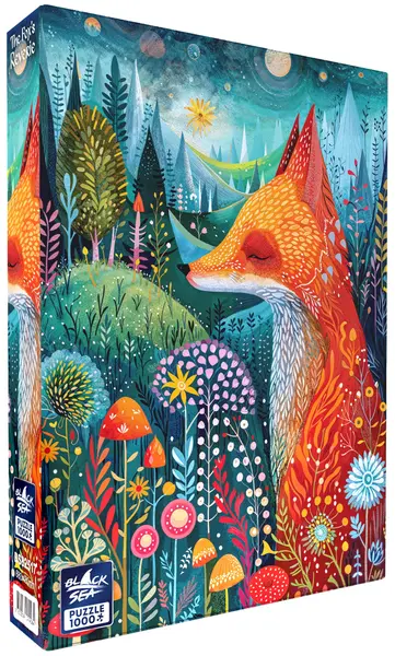 Puzzle Black Sea din 1000 piese - Visul lui Fox