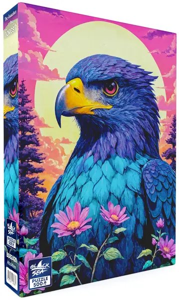 Puzzle Black Sea din 500 piese - Gardianul pădurii