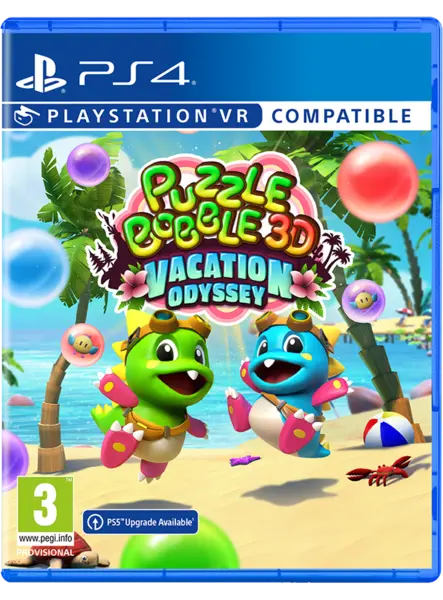 Puzzle Bobble 3D: Vacation Odyssey (PSVR Compatible) Плейстейшън 4