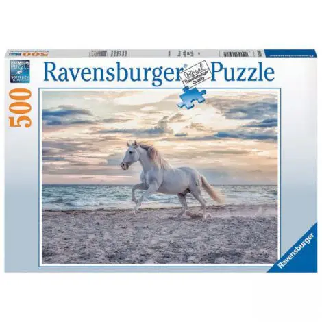 PUZZLE CAL PE PLAJA, 500 PIESE