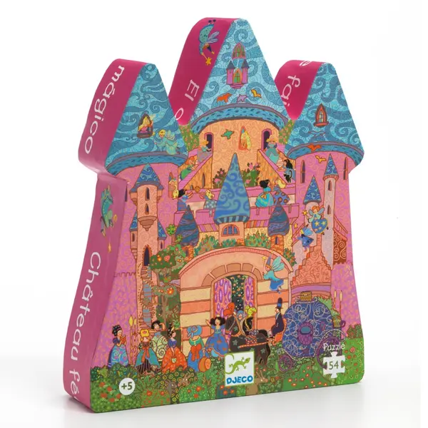 Puzzle Castelul fermecat, Djeco