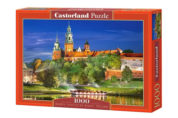 Puzzle Castorland din 1000 de piese - Castelul Wawel in Polonia