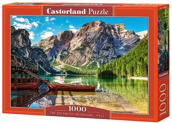 Puzzle Castorland din 1000 de piese - Dolomiti, Italia