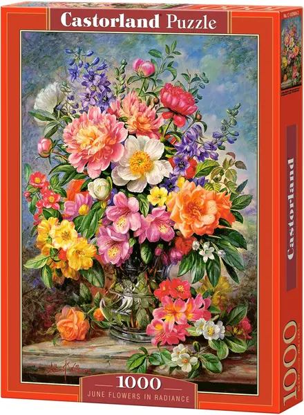 Puzzle Castorland din 1000 de piese - Flori de Iunie, Albert Williams
