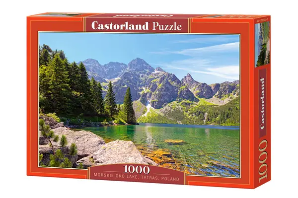 Puzzle Castorland din 1000 de piese - Lac in Polonia