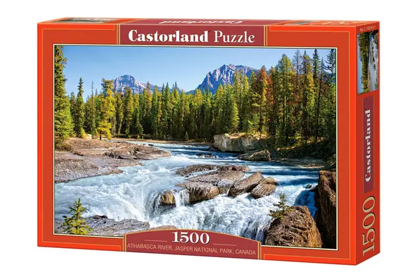 Puzzle Castorland din 1500 de piese - Rau in Canada
