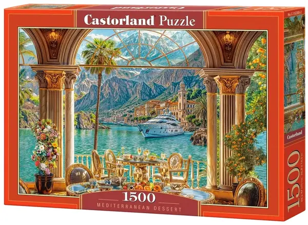 Puzzle Castorland din 1500 piese - Deserturi mediteraneene