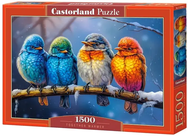 Puzzle Castorland din 1500 piese - E mai cald împreună