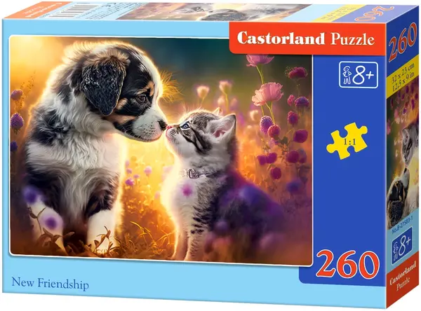 Puzzle Castorland din 260 de piese - Prietenie nouă