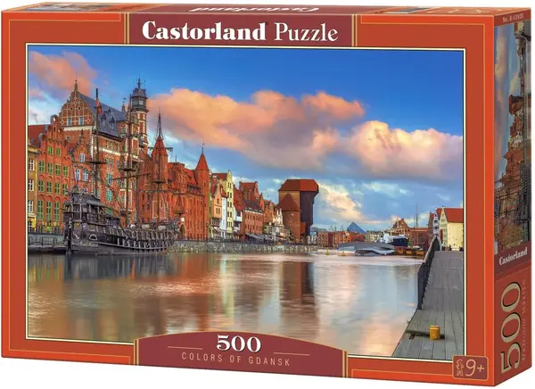 Puzzle Castorland din 500 de piese - Colours of Gdansk