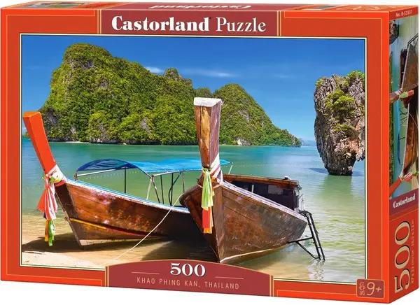Puzzle Castorland din 500 de piese - Khao Phing Kan, Thailand