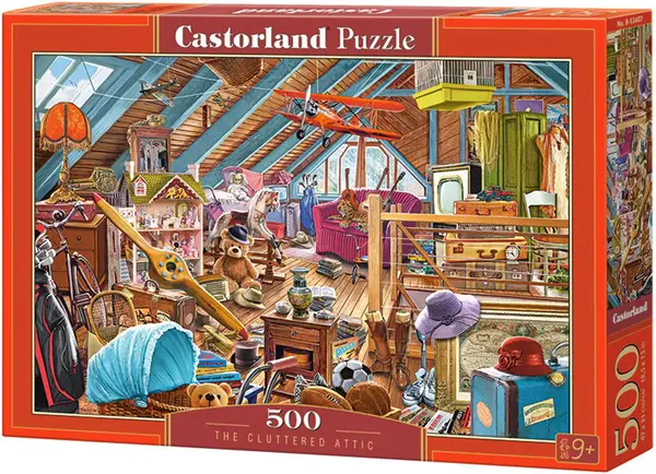 Puzzle Castorland din 500 de piese - The Cluttered Attic