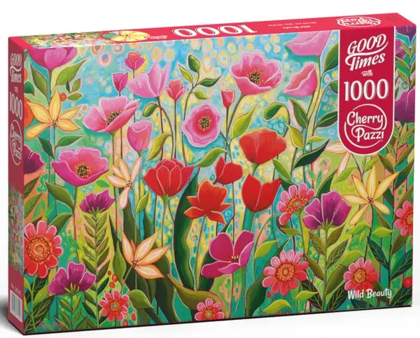 Puzzle Cherry Pazzi din 1000 de piese - Frumusețe sălbatică