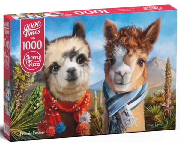 Puzzle Cherry Pazzi din 1000 de piese - Prieteni