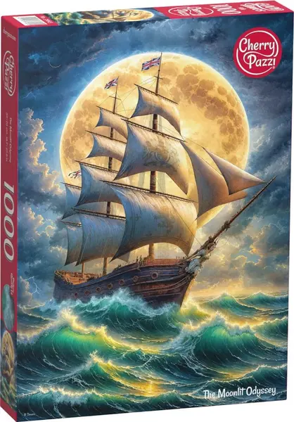 Puzzle Cherry Pazzi din 1000 piese - Odiseea Lunară
