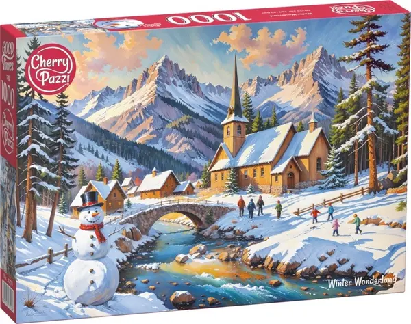 Puzzle Cherry Pazzi din 1000 piese - Povestea iernii