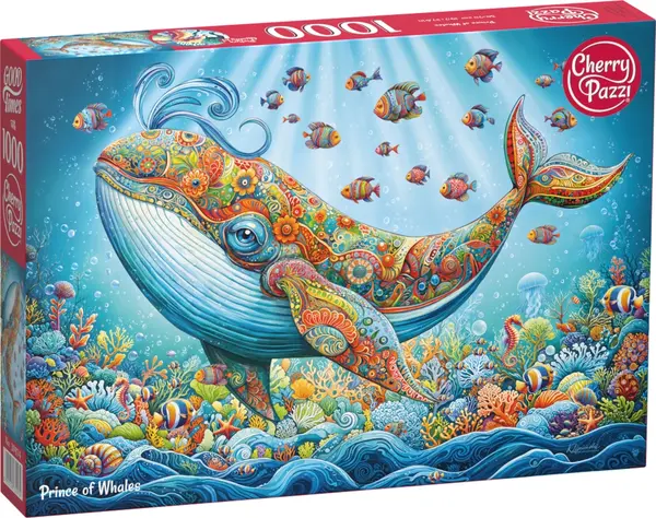 Puzzle Cherry Pazzi din 1000 piese - Prințul Balenelor