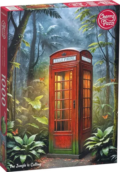 Puzzle Cherry Pazzi din 1000 piese - Sună din junglă