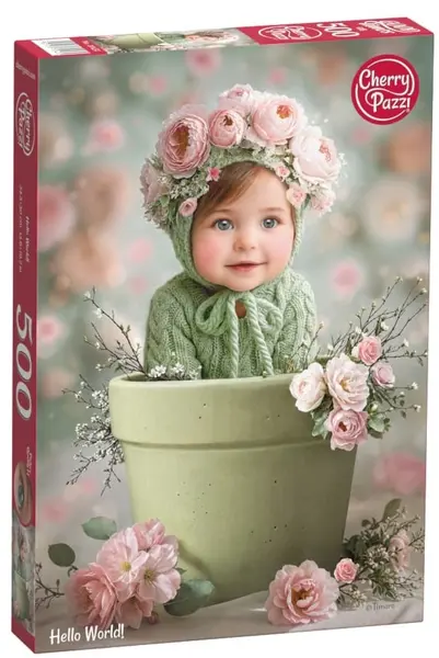 Puzzle Cherry Pazzi din 500 piese - Salut Lume!
