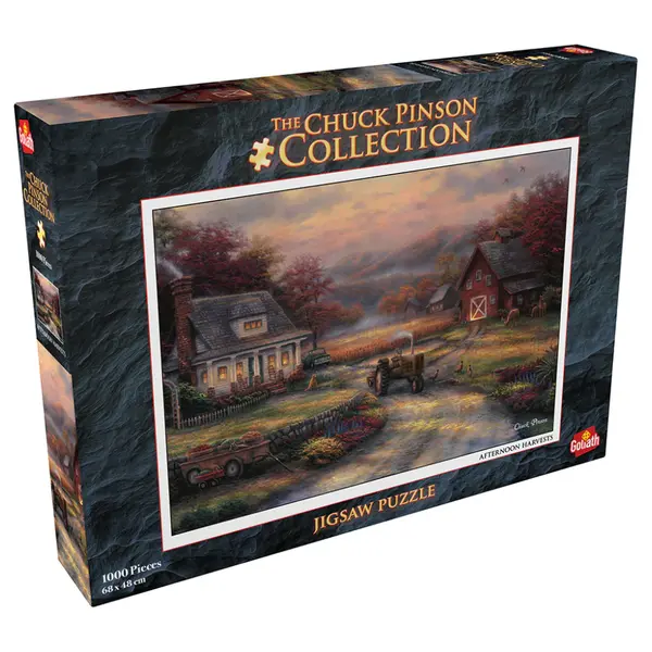 Puzzle Chuck Pinson - Casuta pitoreasca, 1000 piese