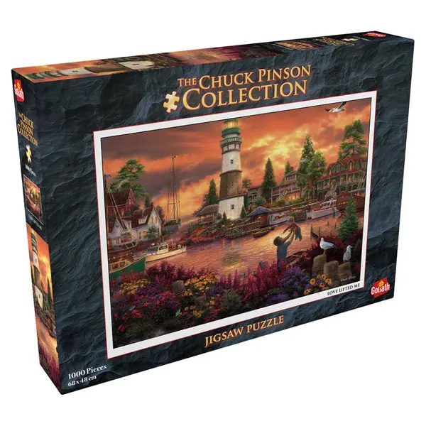 Puzzle Chuck Pinson - Dragoste pana la cer, 1000 piese