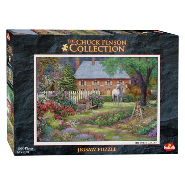 Puzzle Chuck Pinson - Gradina, 1000 piese