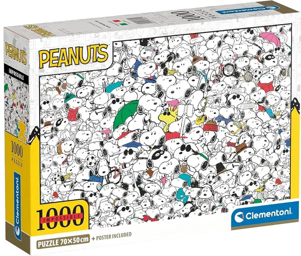 Puzzle Clementoni din 1000 piese - Alter ego-ul lui Snoopy